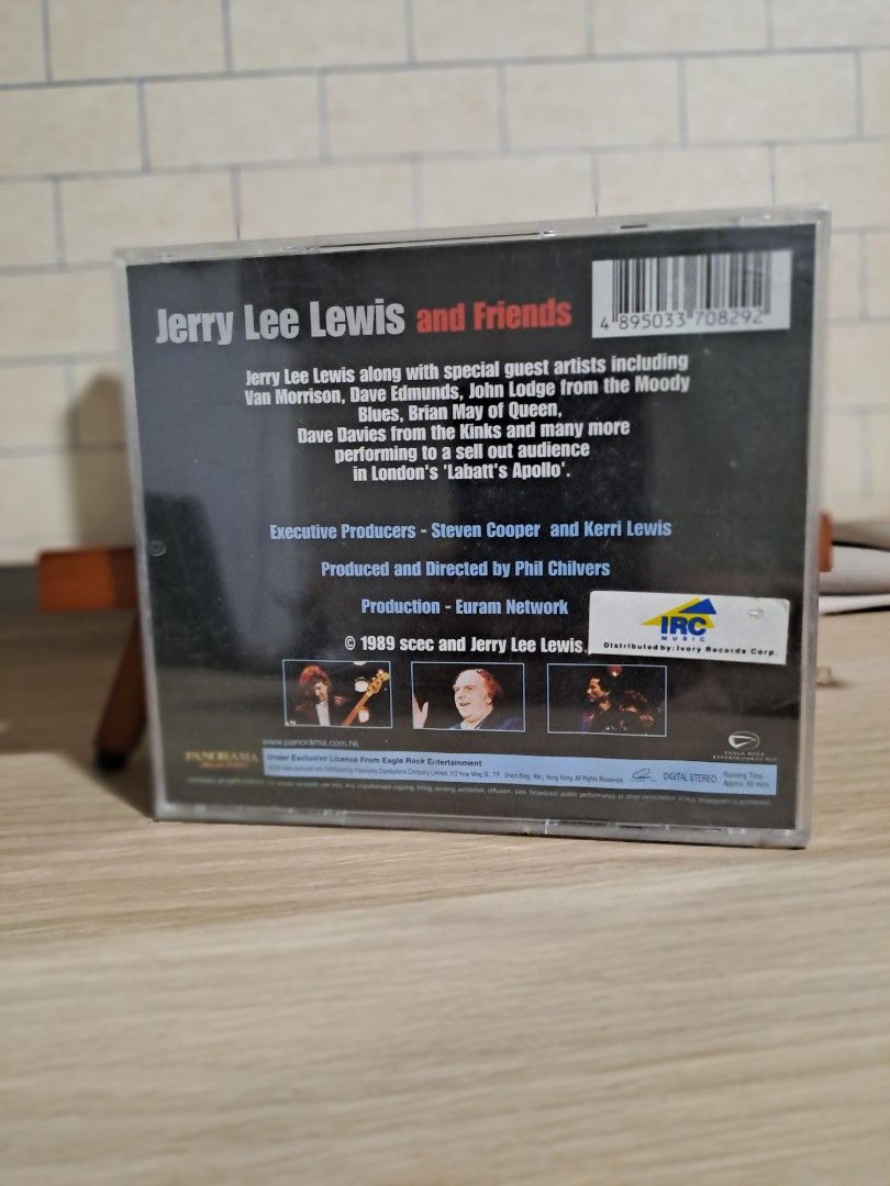 Jerry Lee Lewis and Friends CD (Category: CDs & DVDs) located in Las Pinas. Submitted by cobieshop (Listing ID 1467778295, Image 1). Description: 💿 CD FOR SALE | ORIGINAL & COLLECTIBLE CDs 📀 Item: [Jerry Lee Lewis and Friends Live in Concert] 📌 Condition: [Like New] 📦 Inclusions: [CD, Case, Booklet, etc.] ✅ Actual item shown in photos ✅ Please check the photos and read the condition details before purchasing ✅ Secure packaging for shipping ✅ 