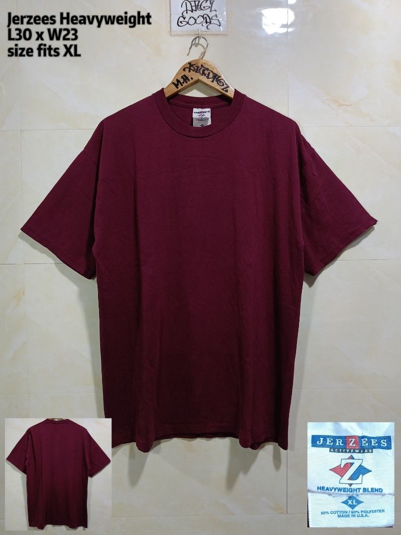 jerzees heavyweight tee (Category: Tshirts & Polo Shirts ) located in Talisay. Submitted by burdagz13 (Listing ID 1467704314, Image 1). Description: condition: good as new colorrate: 10-10 issue: none 💸 First pay basis only 🚀 J&T shipping nationwide (doortodoor).