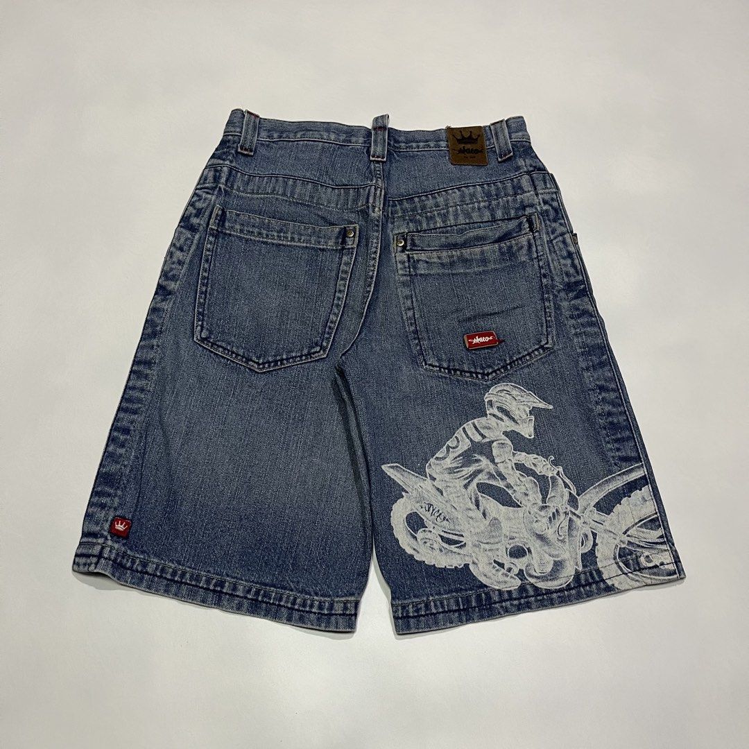 Jnco jorts wash (Category: Announcements) located in Quezon City. Submitted by thriftrage (Listing ID 1467789832, Image 1). Description: Waist’ 30 Length’ 22.5 Leg opening’ 11.5 No issue Good condition .