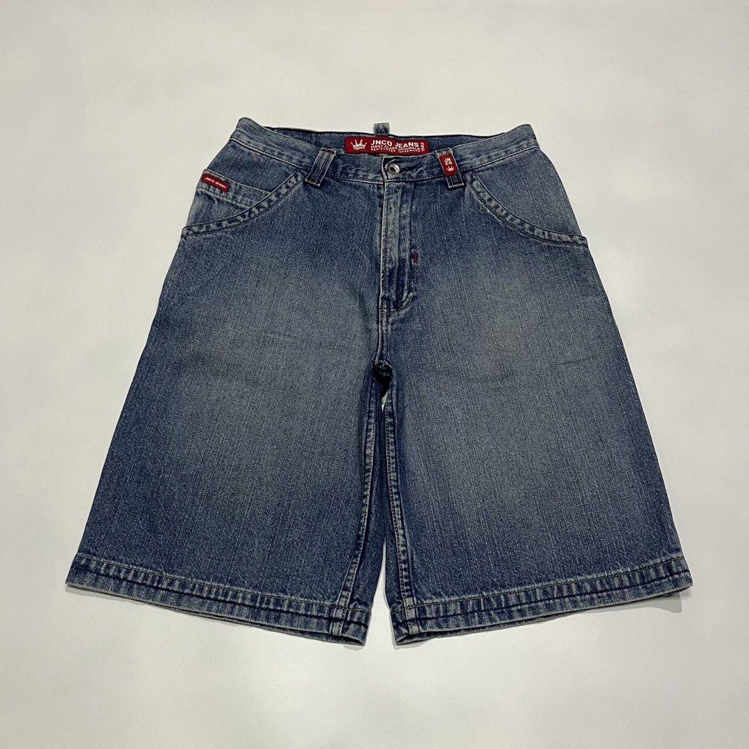 Jnco jorts wash (Category: Announcements) located in Quezon City. Submitted by thriftrage (Listing ID 1467789832, Image 2). Description: Waist’ 30 Length’ 22.5 Leg opening’ 11.5 No issue Good condition .