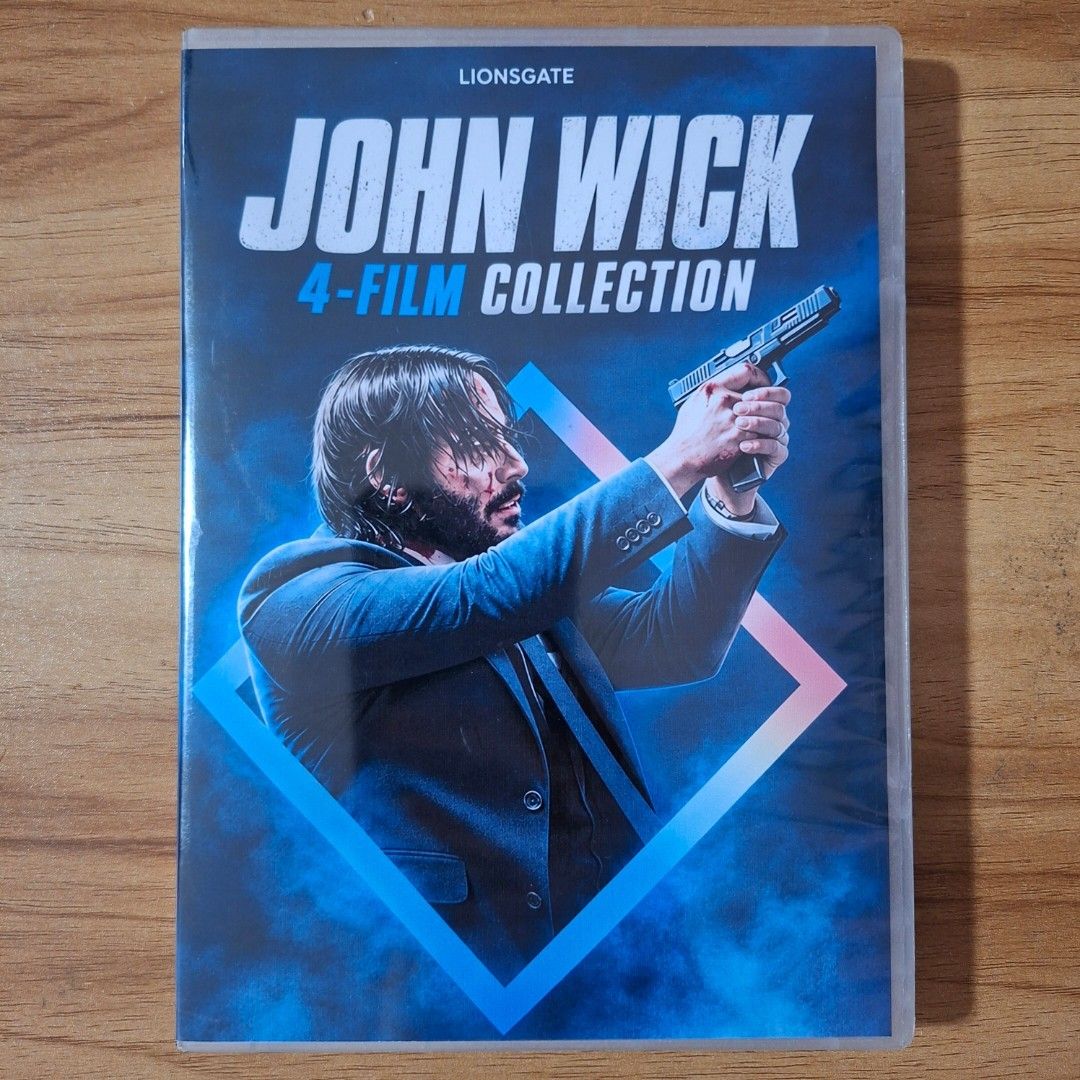 John Wick 4-Film Collection (Custom DVD) (Category: CDs & DVDs) located in Kabankalan. Submitted by Videoshop.ph (Listing ID 1467643761, Image 1). Description: Complete 4-film collection: John Wick, Chapter 2, Chapter 3 Parabellum, and Chapter 4 - Format: All Region DVD - Subtitles: English - Condition: Brand new / Excellent (ready to ship).
