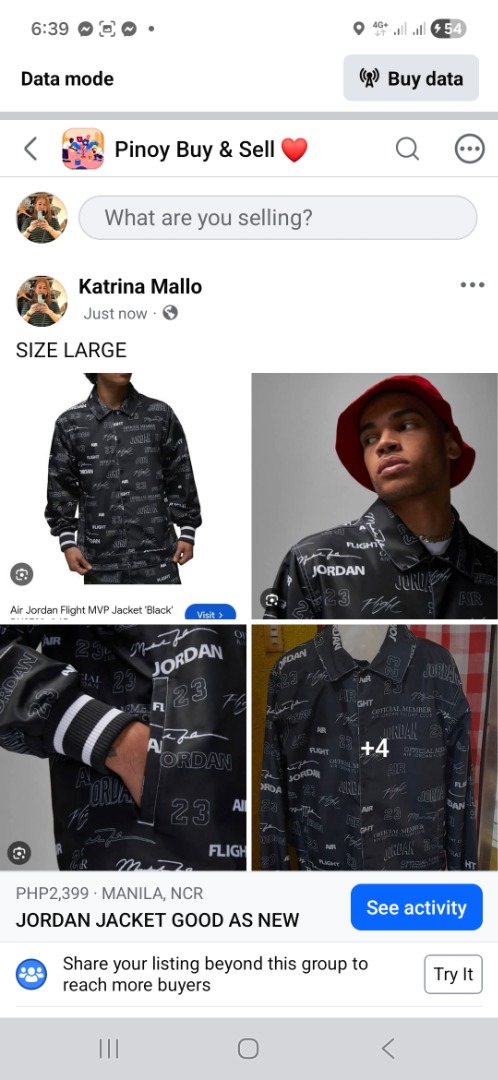 Jordan Flight MVP Jacket Black, Men's Fashion, Coats, Jackets and ...