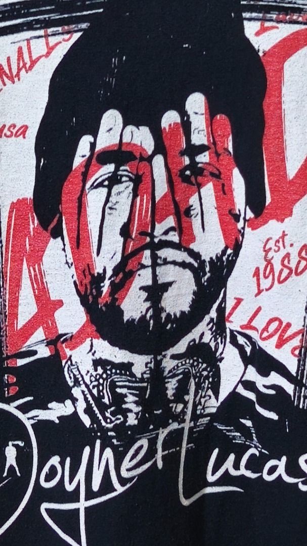 Joyner Lucas ADHD Black Graphic T-Shirt (Category: Tshirts & Polo Shirts ) located in Davao. Submitted by thethriftproject082 (Listing ID 1467798199, Image 3). Description: Joyner Lucas ADHD 📍𝐌𝐈𝐍𝐄: 400 📍𝐒𝐈𝐙𝐄 𝐎𝐍 𝐓𝐀𝐆: XL 📍𝐃𝐈𝐌𝐄𝐒: 25 x 29.