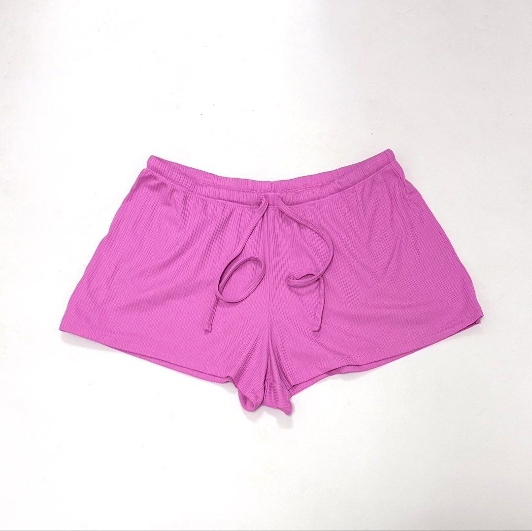JUICY COUTURE Lounge Shorts [S] (Category: Shorts) located in Malabon City. Submitted by k_intimates (Listing ID 1467790504, Image 3). Description: Details: • Size S-M • Like new • Juicy Couture lounge and sleep shorts feature a signature rhinestone “Juicy” logo on the back..