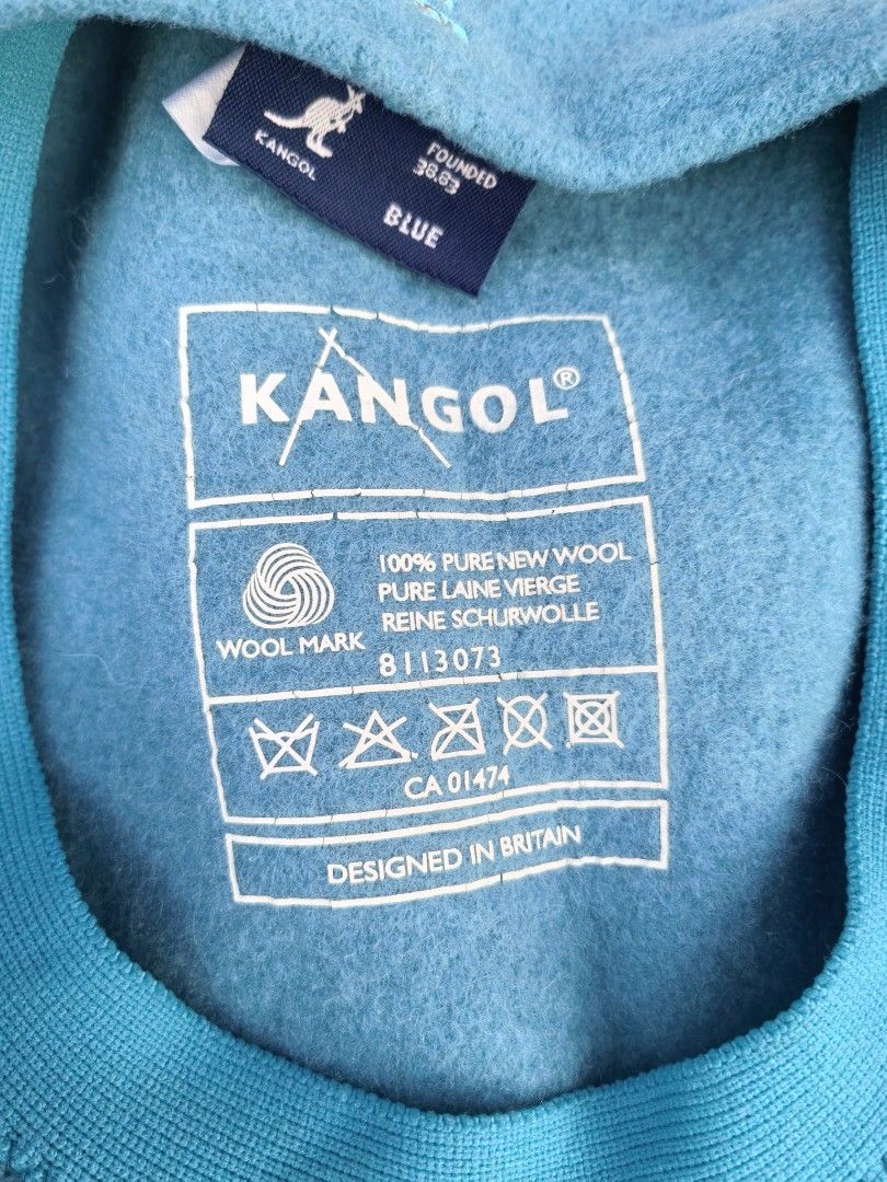 Kangol Wool 504 Cap Medium Blue (Category: Caps & Hats) located in Paranaque City. Submitted by furugiyafinds (Listing ID 1467694912, Image 3). Description: - Brand: Kangol - Style: Classic 504 Flat Cap - Color: Bright Blue - Size: Medium - Material: 100% Pure New Wool - Features: Iconic embroidered kangaroo logo on the back and comfortable ribbed sweatband - Origin: Designed in Britain.