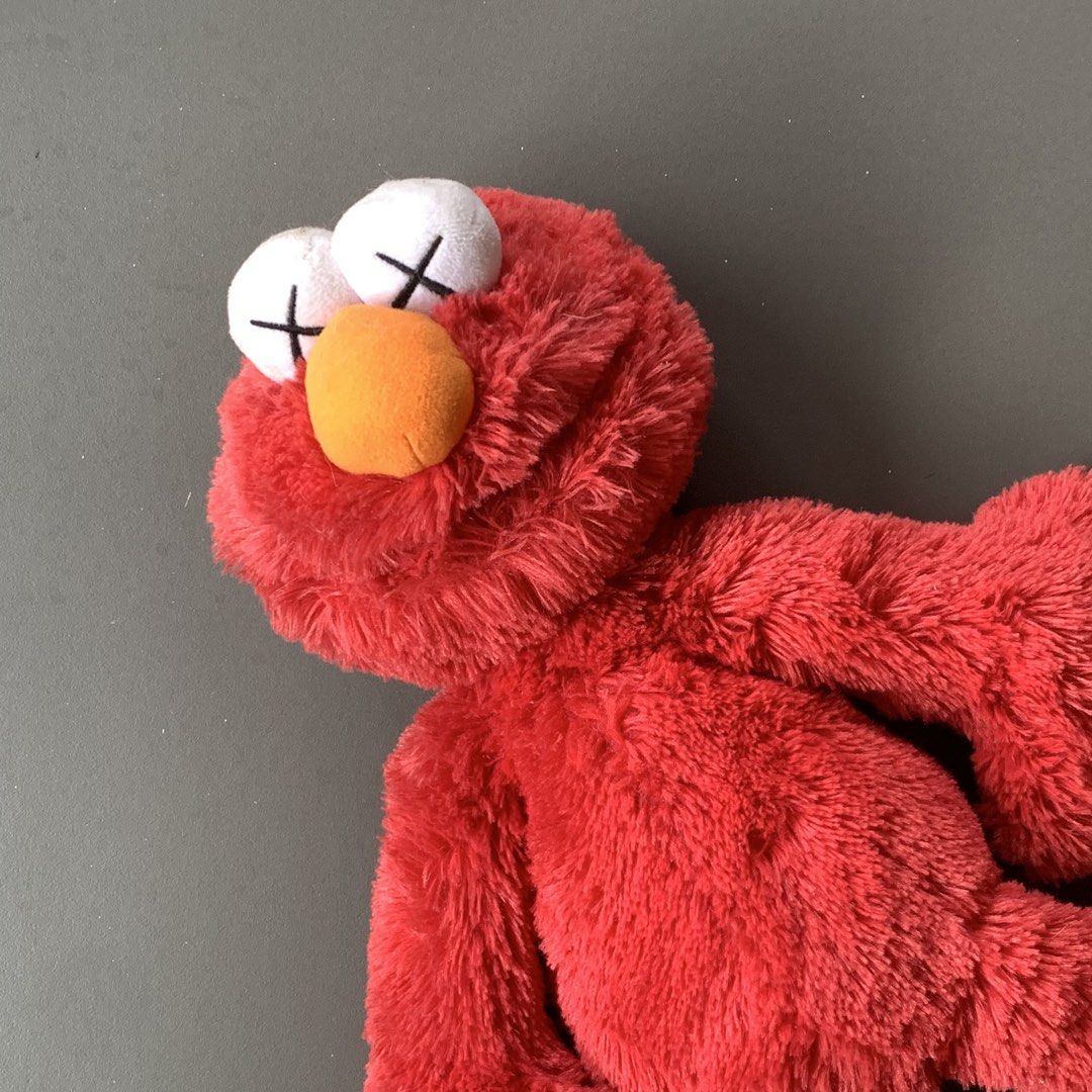 Kaws x Sesame Street Elmo (Category: Interactive Toys) located in Cavite. Submitted by baguette_bae (Listing ID 1467649445, Image 2). Description: .