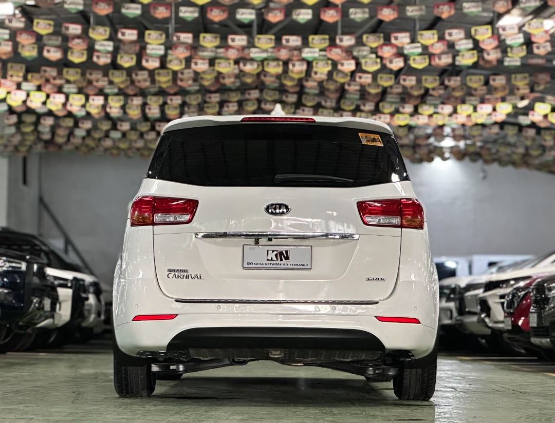 Kia Carnival EX CRDI Auto (Category: Used Cars) located in Marikina City. Submitted by wensonkngf (Listing ID 1467673816, Image 2). Description: 2018 Kia Grand Carnival 2.2L EX A/T CRDi (7-Seater) 🚘 100% Accident & flood-free 📄 100% Verified documents 🧭 100% Untampered odometer 🅿️898,000 Sample Financing Computation: Downpayment: 179,600 (20%) 4 years: 25,672 Unit Details: ✳️Ending Plate no: 1 ✳️Full-Size MPV / Premium Minivan ✳️2.2L CRDi Tur