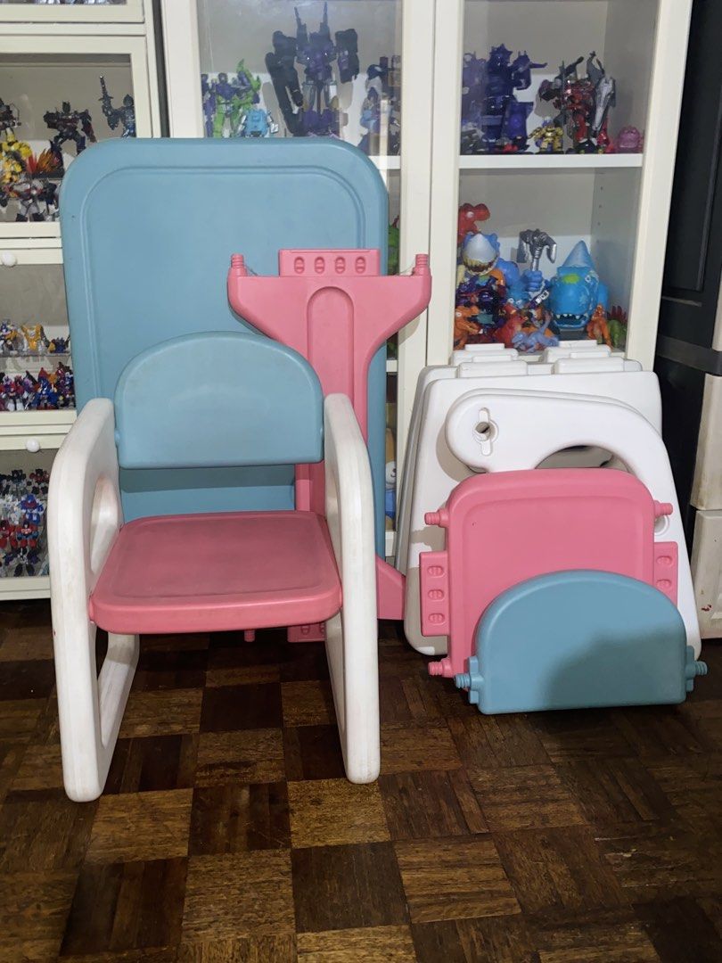 Kids Study Table with 2 Chairs (Category: Kids Tables & Chairs) located in Manila. Submitted by glen_n (Listing ID 1467609518, Image 2). Description: KIDS STUDY TABLE WITH 2 CHAIRS Letting go of my son’s preloved study table set! Perfect for studying, drawing, reading, playing, and other fun activities. 🪑 Bought for: ₱3,200 Selling for: ₱2,000 only ITEM DETAILS & CONDITION: ✅ Complete set – 1 table with 2 chairs ✅ Preloved and still in good cond