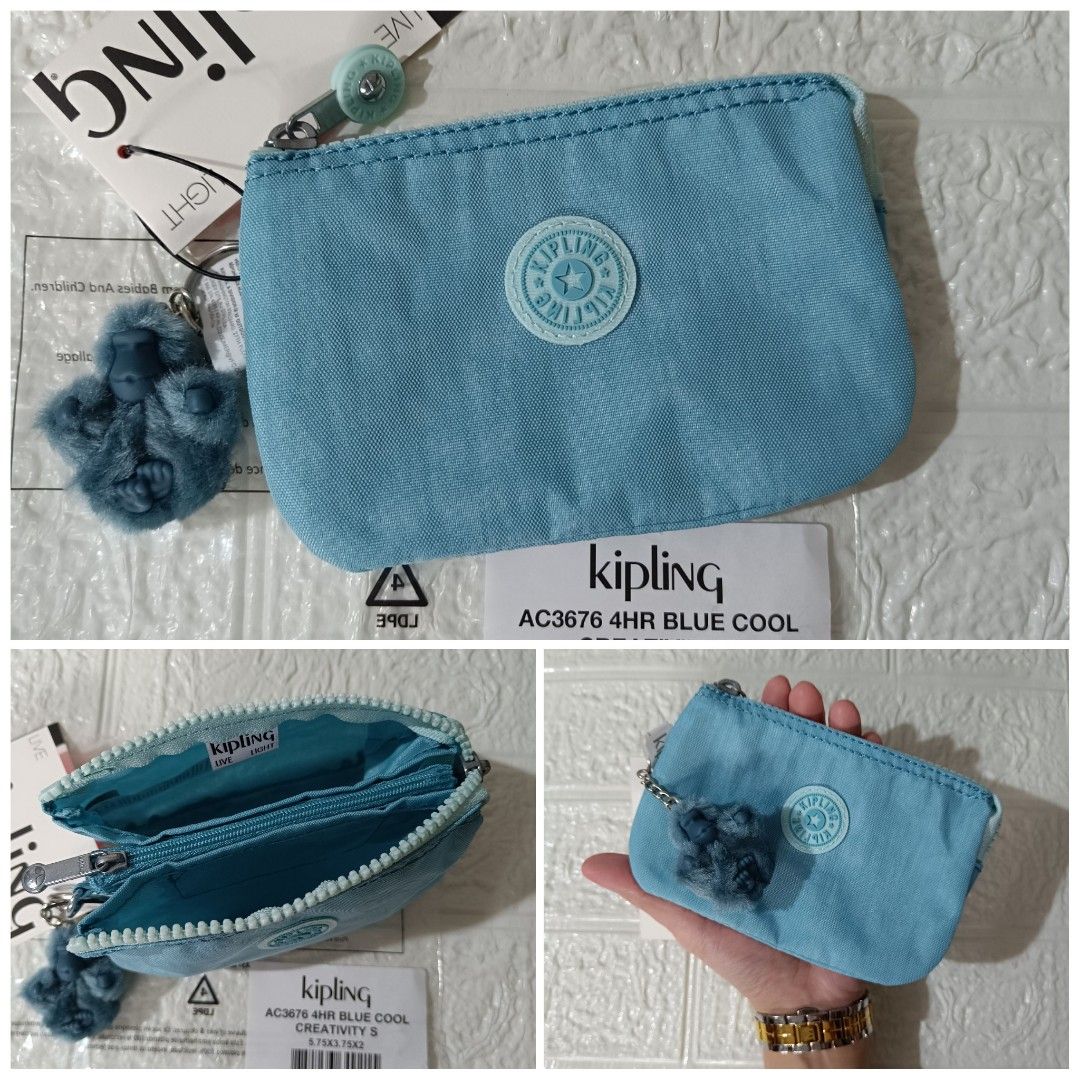 Kipling Creativity Small Pouch (Category: Purses & Pouches) located in Mandaluyong City. Submitted by sheila_snapshoppe (Listing ID 1467630107, Image 3). Description: 💯% guaranteed original bought in Kipling US 🇺🇸 Kipling Creativity Small Pouch size: 5.75" x 3.75".