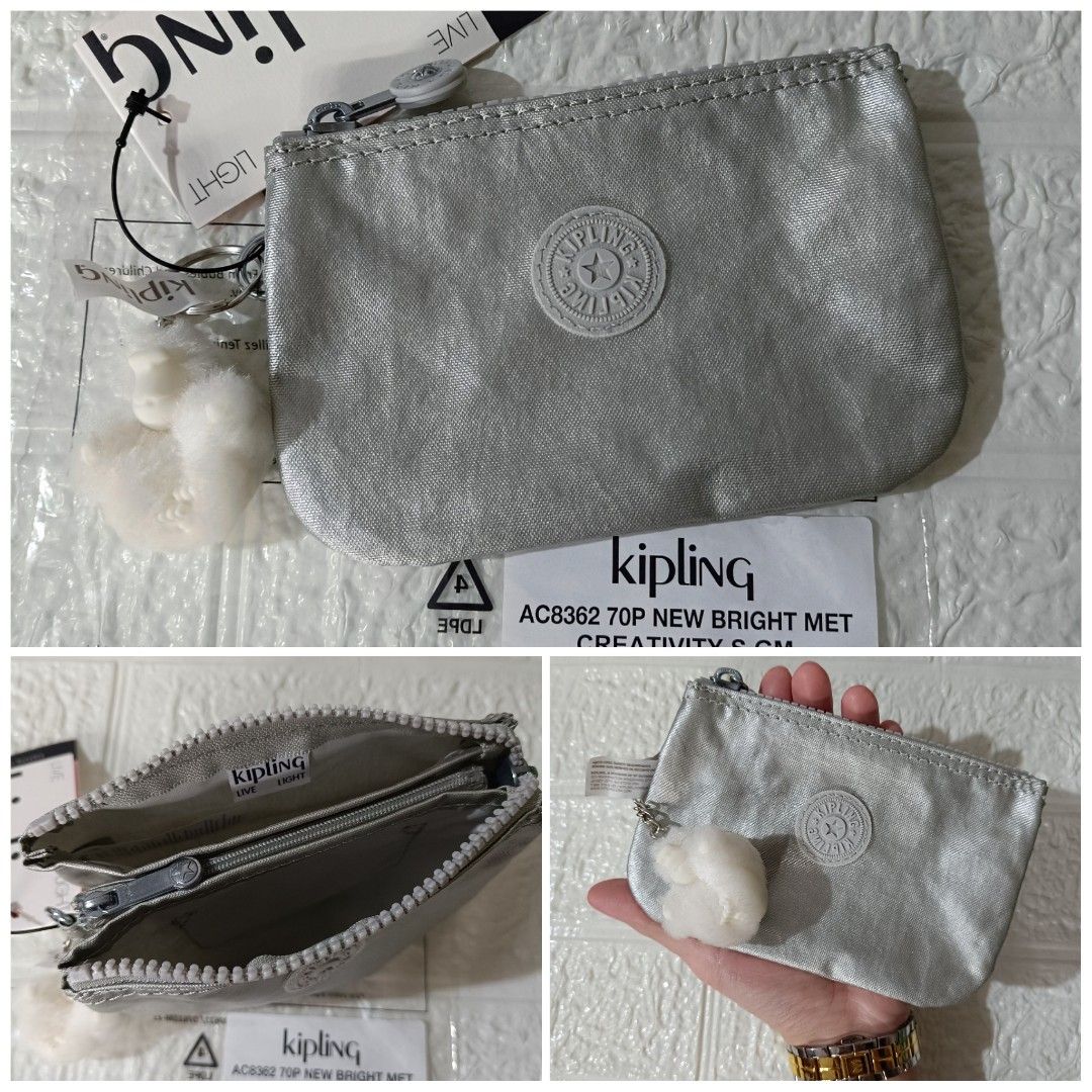 Kipling Creativity Small Pouch (Category: Purses & Pouches) located in Mandaluyong City. Submitted by sheila_snapshoppe (Listing ID 1467630289, Image 3). Description: 💯% guaranteed original bought in Kipling US 🇺🇸 Kipling Creativity Small Pouch size: 5.75" x 3.75".