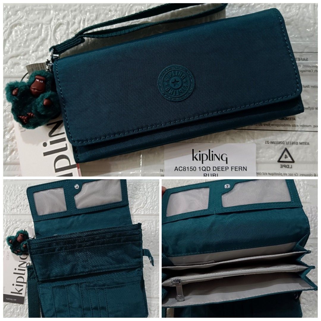 Kipling Rubi Large Wristlet Wallet (Category: Wallets & Card holders) located in Mandaluyong City. Submitted by sheila_snapshoppe (Listing ID 1467628720, Image 2). Description: 💯% guaranteed original from Kipling US 🇺🇸 Kipling Rubi Large Wristlet Wallet size: 7.5" x 3.75" x 1.5".