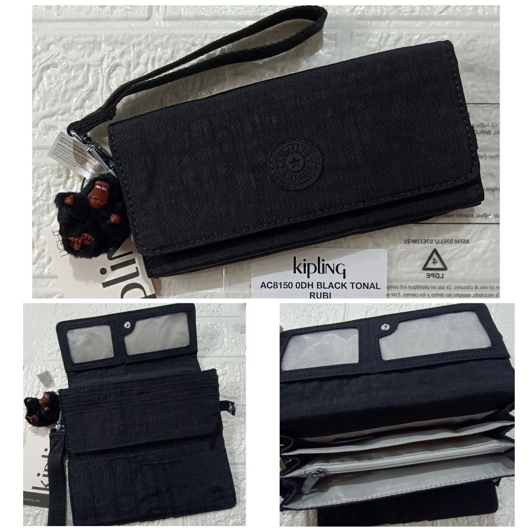 Kipling Rubi Large Wristlet Wallet (Category: Wallets & Card holders) located in Mandaluyong City. Submitted by sheila_snapshoppe (Listing ID 1467628897, Image 3). Description: 💯% guaranteed original from Kipling US 🇺🇸 Kipling Rubi Large Wristlet Wallet size: 7.5" x 3.75" x 1.5".