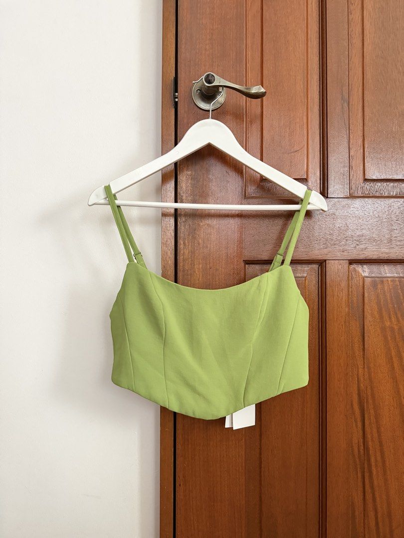 Kookai Alpha Corset Top (Category: Sleeveless) located in Paranaque City. Submitted by consciouscleanout (Listing ID 1467734924, Image 1). Description: New and unused. Retail $130 AUD US 6 on tag, fits M-L.