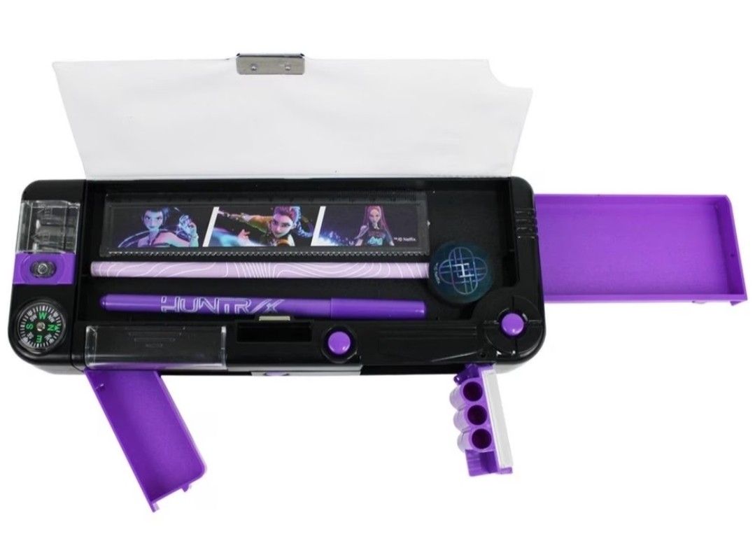 KPop Demon Hunters Hard Pencil Case (Category: Stationery & School Supplies) located in Quezon City. Submitted by declttermum (Listing ID 1467838563, Image 2). Description: PASABUY: from Australia Brandnew official KPop Demon Hunters huntrix hard pencil case Arrival: December 15 #kpopdemonhunters #kpopdemonhuntershardpencilcase #KDHpencilcase #sajaboys #kpopdemonhuntersmerch #KDHmerch #KDH #kpopdemonhuntersog #pasabuy #australiapasabuy #auspasabu