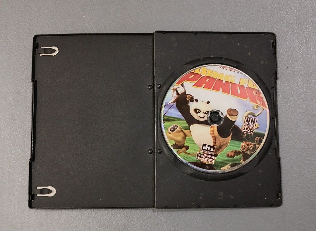 Kung Fu Panda DVD Hi-Bit Edition (Category: CDs & DVDs) located in Bulacan. Submitted by honhonliz (Listing ID 1467721665, Image 2). Description: - Title: Kung Fu Panda - Genre: animated martial arts, action, comedy, family, kids & wuxia - Format: DVD (Widescreen) - Starring: Jack Black as Po - Audio: English and Spanish - Rating: PG - Condition: Case shows light shelf wear; disc works great - Includes: Original black plastic case and disc.