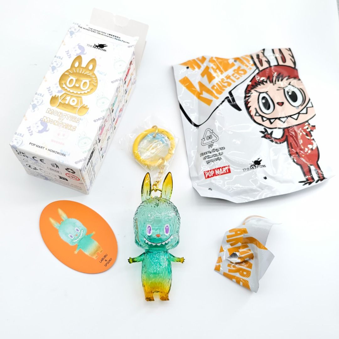 LABUBU THE MONSTERS 十周年 10th anniversary 手辦盲盒（確認款）POPMART POP MART 泡泡瑪特 ...