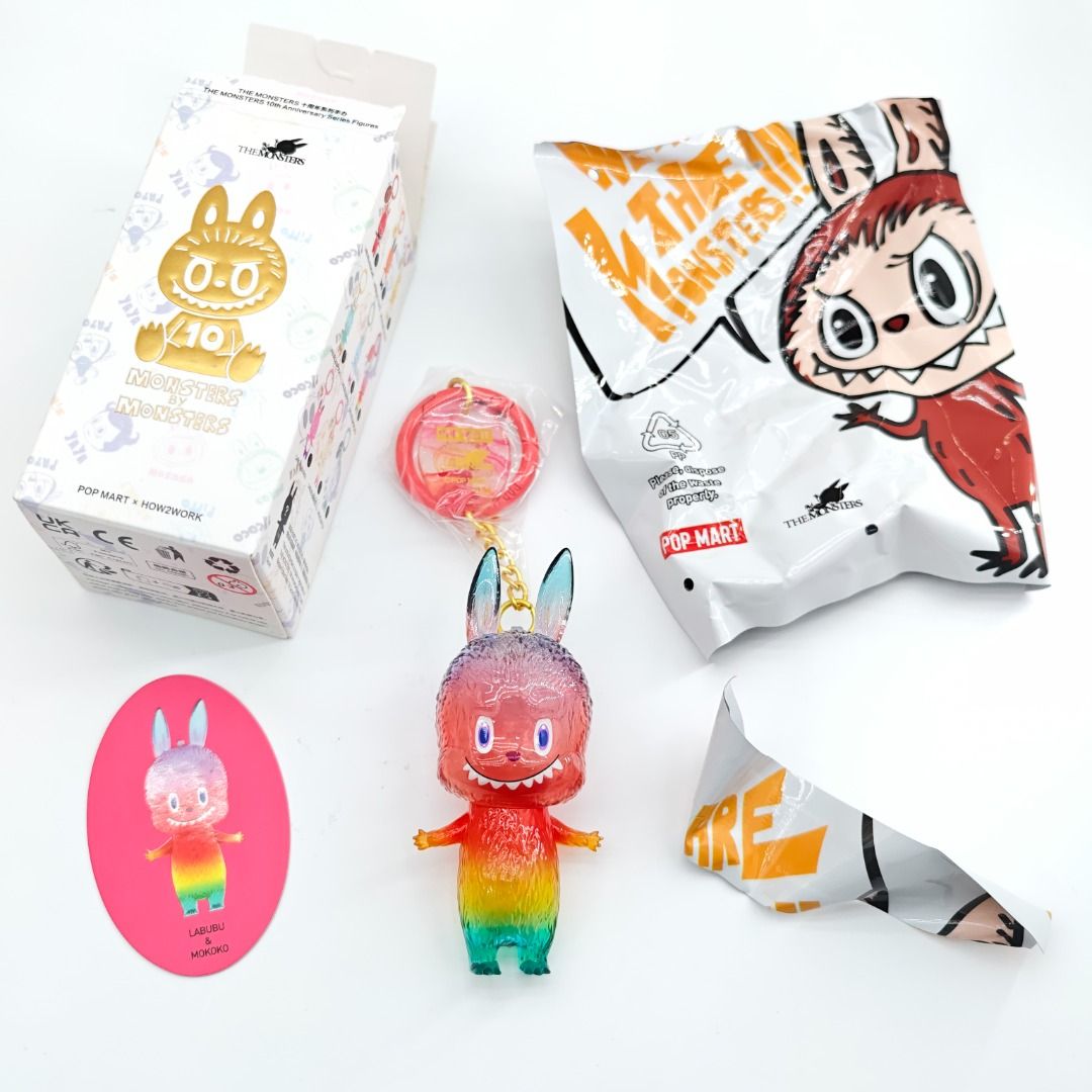 LABUBU THE MONSTERS 十周年 10th anniversary 手辦盲盒（確認款）POPMART POP MART 泡泡瑪特 ...