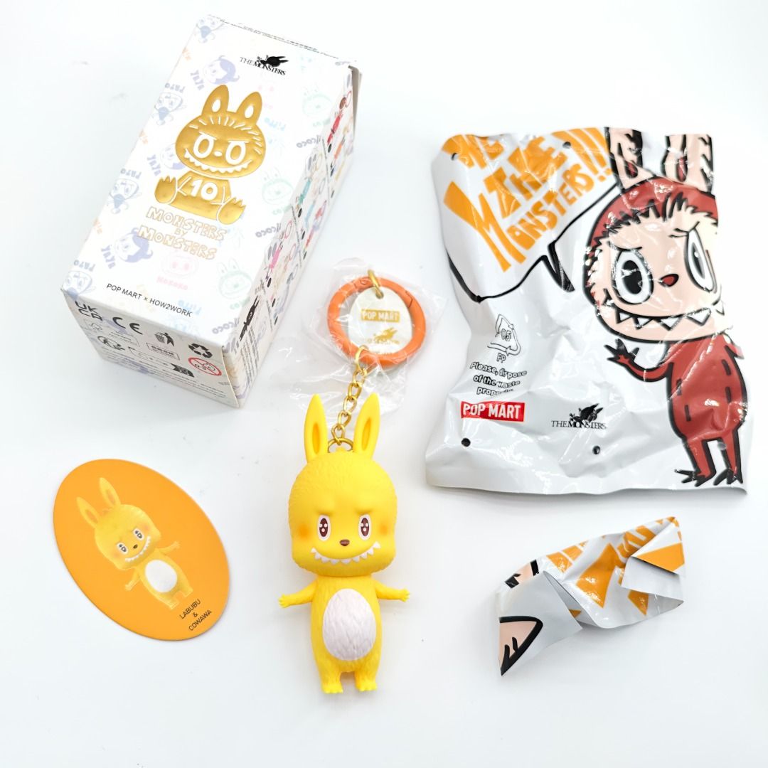 LABUBU THE MONSTERS 十周年 10th anniversary 手辦盲盒（確認款）POPMART POP MART 泡泡瑪特 ...