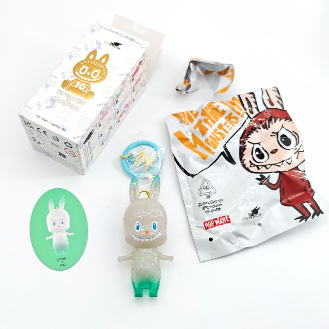 LABUBU THE MONSTERS 十周年 10th anniversary 手辦盲盒（確認款）POPMART POP MART 泡泡瑪特 ...