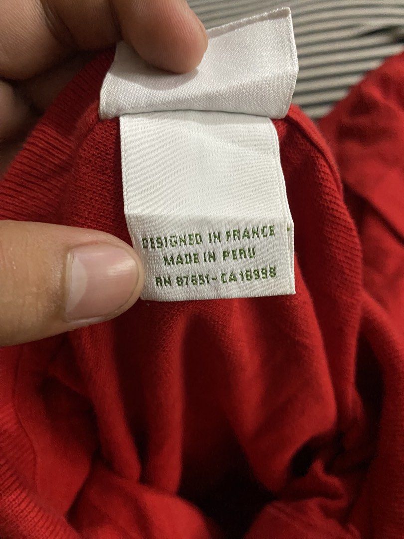 Lacoste (Category: Tshirts & Polo Shirts ) located in Cebu City. Submitted by rustyyyyy. (Listing ID 1467656544, Image 3). Description: Size 9 Excellent condition .