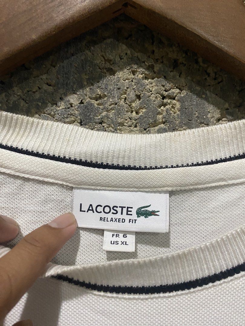 Lacoste (Category: Tshirts & Polo Shirts ) located in Odiongan. Submitted by renz_john (Listing ID 1467750222, Image 3). Description: Excellent condition No issue 21x27 .