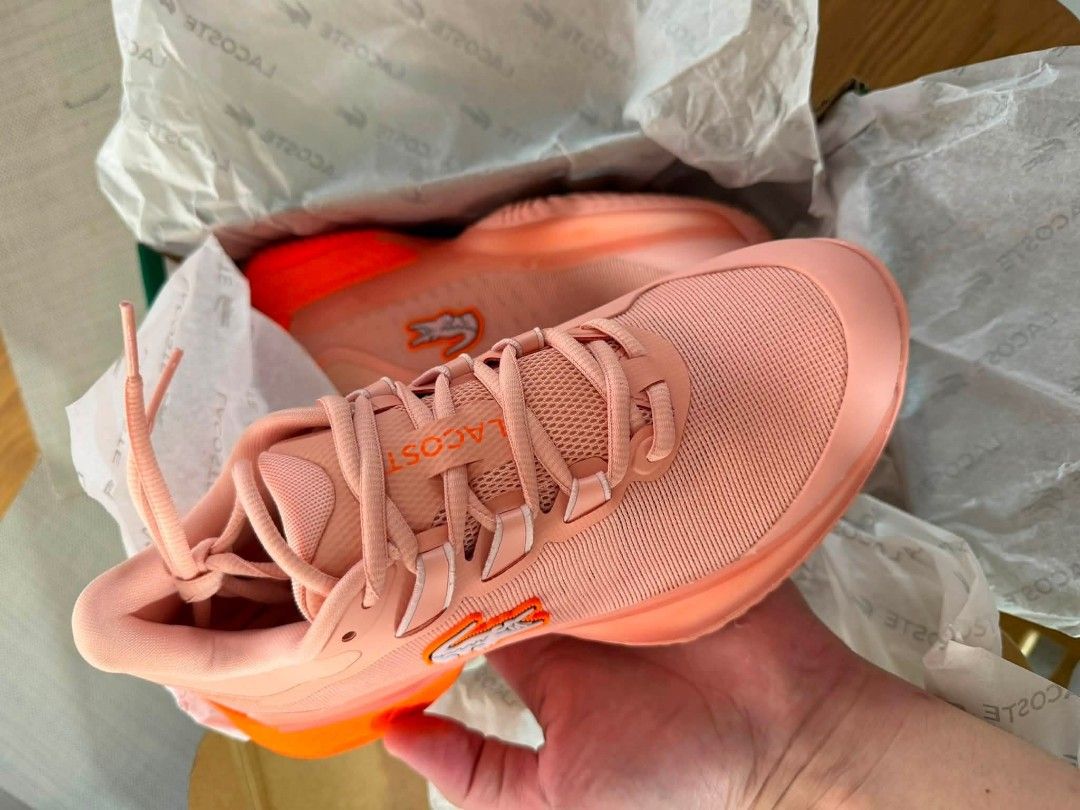 Lacoste AGLT Ultra (Category: Racket and Ball Sports) located in Trece Martires City. Submitted by rarestone_90786e (Listing ID 1467817779, Image 3). Description: Lacoste AGLT Ultra Womens all size Men's Women's All Available WE Ship Nationwide.