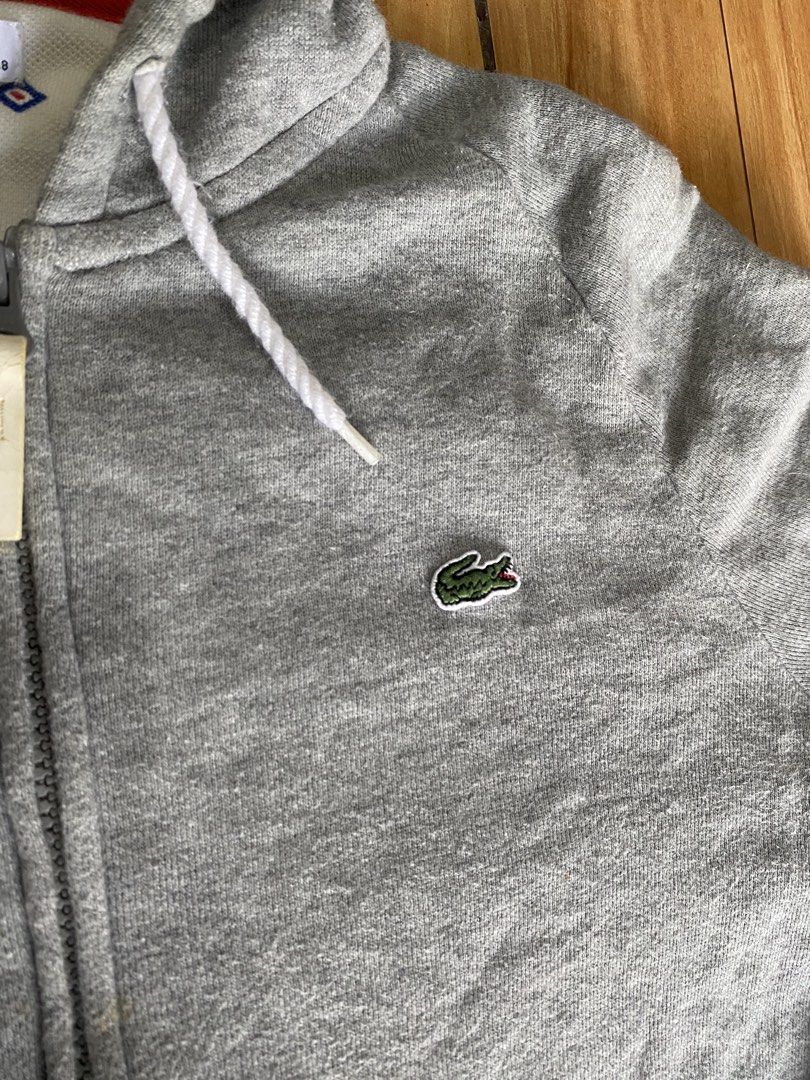 Lacoste full zip (Category: Coats, Jackets and Outerwear) located in Bato. Submitted by itsmethriftlist (Listing ID 1467607611, Image 3). Description: Size 38 Dimes 18/24 No issue Need wash .