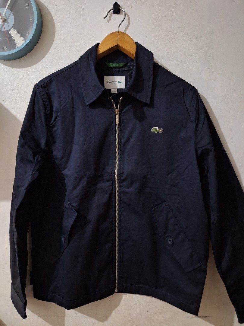 Lacoste harrinton collar navyblue M/L (Category: Coats, Jackets and Outerwear) located in Muntinlupa City. Submitted by kstefanomela14 (Listing ID 1467721964, Image 1). Description: brandnew legit no issue lacoste harrington navyblue m/L - 23 x 27 cod cop lbc lalamove j&t.