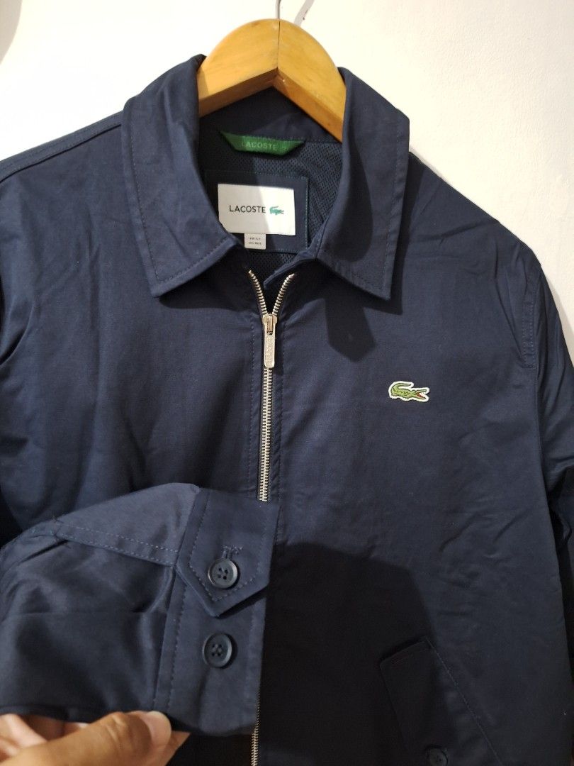 Lacoste harrinton collar navyblue M/L (Category: Coats, Jackets and Outerwear) located in Muntinlupa City. Submitted by kstefanomela14 (Listing ID 1467721964, Image 3). Description: brandnew legit no issue lacoste harrington navyblue m/L - 23 x 27 cod cop lbc lalamove j&t.