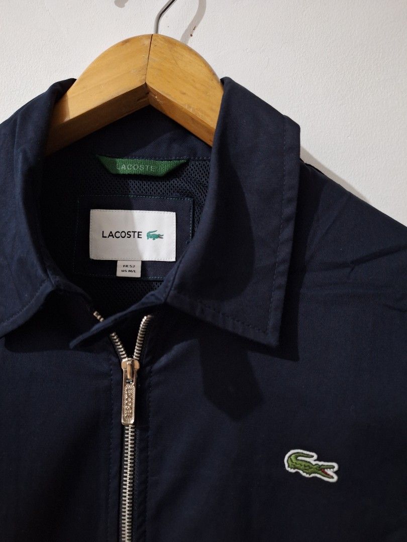 Lacoste harrinton collar navyblue M/L (Category: Coats, Jackets and Outerwear) located in Muntinlupa City. Submitted by kstefanomela14 (Listing ID 1467721964, Image 2). Description: brandnew legit no issue lacoste harrington navyblue m/L - 23 x 27 cod cop lbc lalamove j&t.