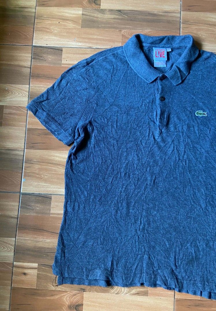 LACOSTE LIVE POLO (Category: Tshirts & Polo Shirts ) located in Nabua. Submitted by supermix5119 (Listing ID 1467643450, Image 2). Description: Lacoste Live Polo Size 4 Length:25 Width:19.5 Very Good Condition 550+Sf.