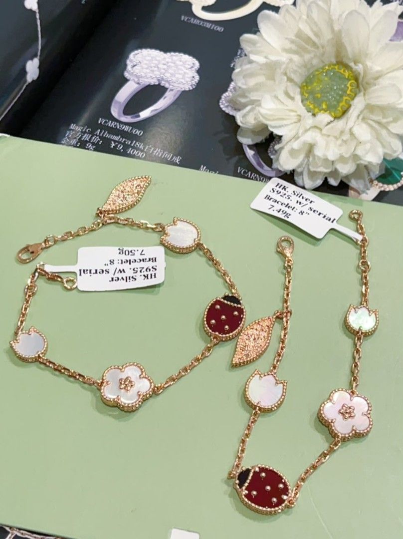 ladybug bracelet silver 925 hk setting (Category: Bracelets) located in Manila. Submitted by primejewelry (Listing ID 1467603985, Image 3). Description: .