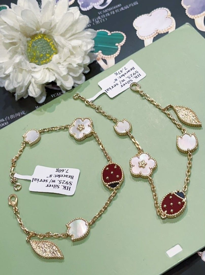 ladybug bracelet silver 925 hk setting (Category: Bracelets) located in Manila. Submitted by primejewelry (Listing ID 1467603985, Image 1). Description: .