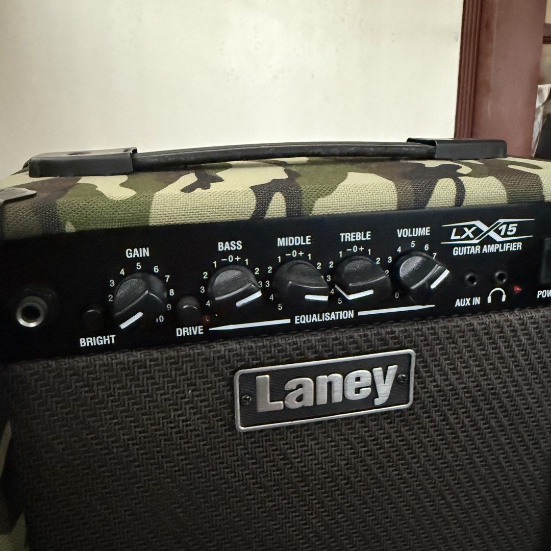 Laney LX15 Compact Guitar Amplifier Camouflage (Category: Musical Instruments) located in Quezon City. Submitted by 0ffTheRack (Listing ID 1467684647, Image 2). Description: .