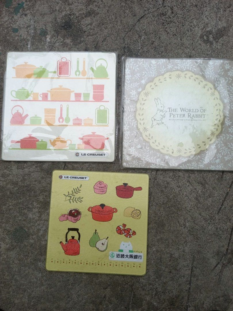 Le Creuset and Peter Rabbit set (Category: Other Kitchenware & Tableware) located in Naga. Submitted by happeemarket (Listing ID 1467615176, Image 1). Description: Set of 3 for 1k Add sf .