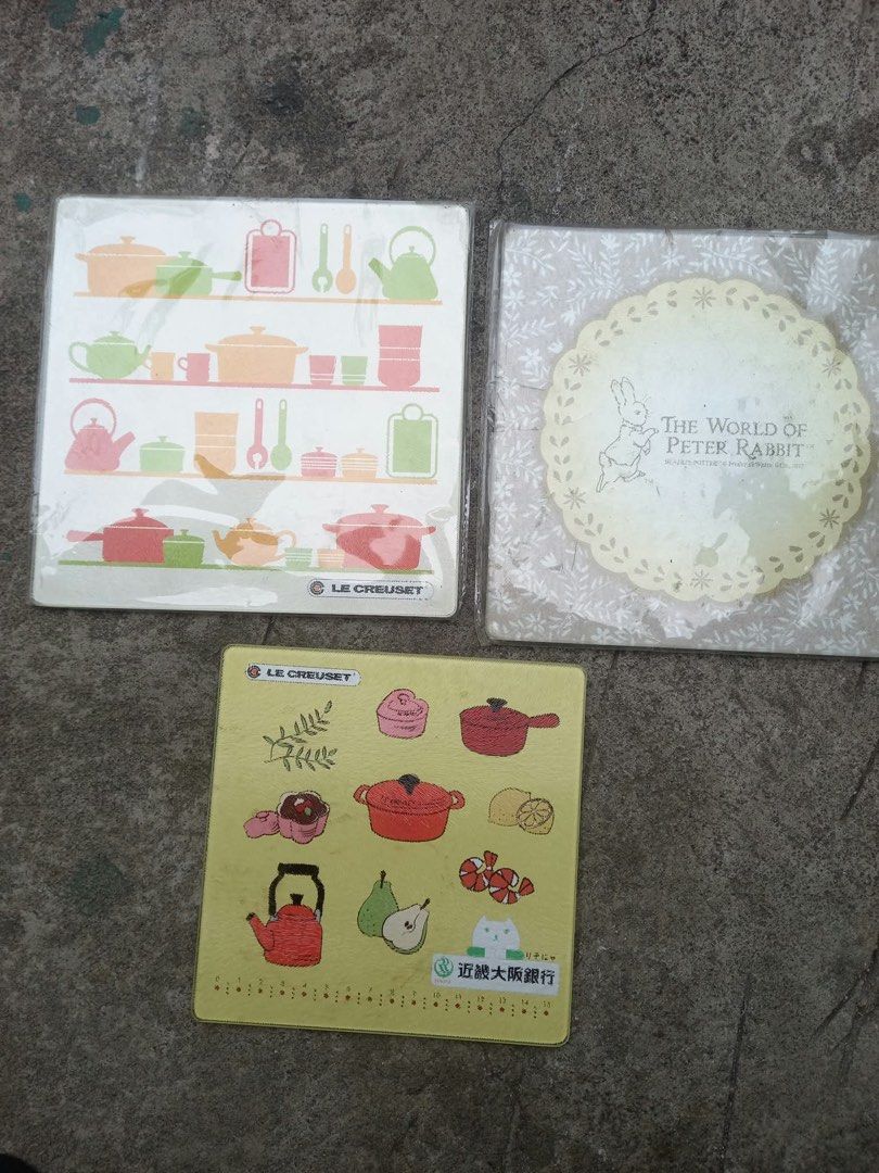 Le Creuset and Peter Rabbit set (Category: Other Kitchenware & Tableware) located in Naga. Submitted by happeemarket (Listing ID 1467615176, Image 2). Description: Set of 3 for 1k Add sf .