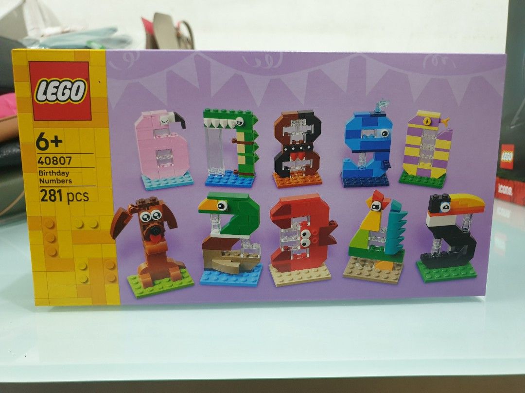Lego 40807 Birthday Numbers (Category: Lego & Building Sets) located in Manila. Submitted by agsbeagle888 (Listing ID 1467697515, Image 1). Description: We sell various collections of Lego original sets, Technic, Icons, Arts,Star Wars, Harry Potter,Disney, Speed Champions,Architecture,Marvel / DC ,Monkie Kids, Super Mario, Dreamzz, Creator,Ninjago, Sonic The Hedgehog, Minifigures, Lego Keychains Feel free to inquire models that you are interested