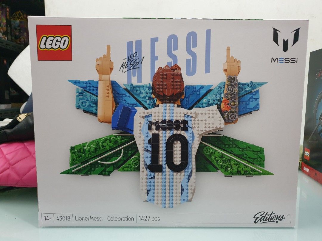 Lego 43018 Lionel Messi Celebration (Category: Lego & Building Sets) located in Manila. Submitted by agsbeagle888 (Listing ID 1467696741, Image 1). Description: We sell various collections of Lego original sets, Technic, Icons, Arts,Star Wars, Harry Potter,Disney, Speed Champions,Architecture,Marvel / DC ,Monkie Kids, Super Mario, Dreamzz, Creator,Ninjago, Sonic The Hedgehog, Minifigures, Lego Keychains Feel free to inquire models that you are in