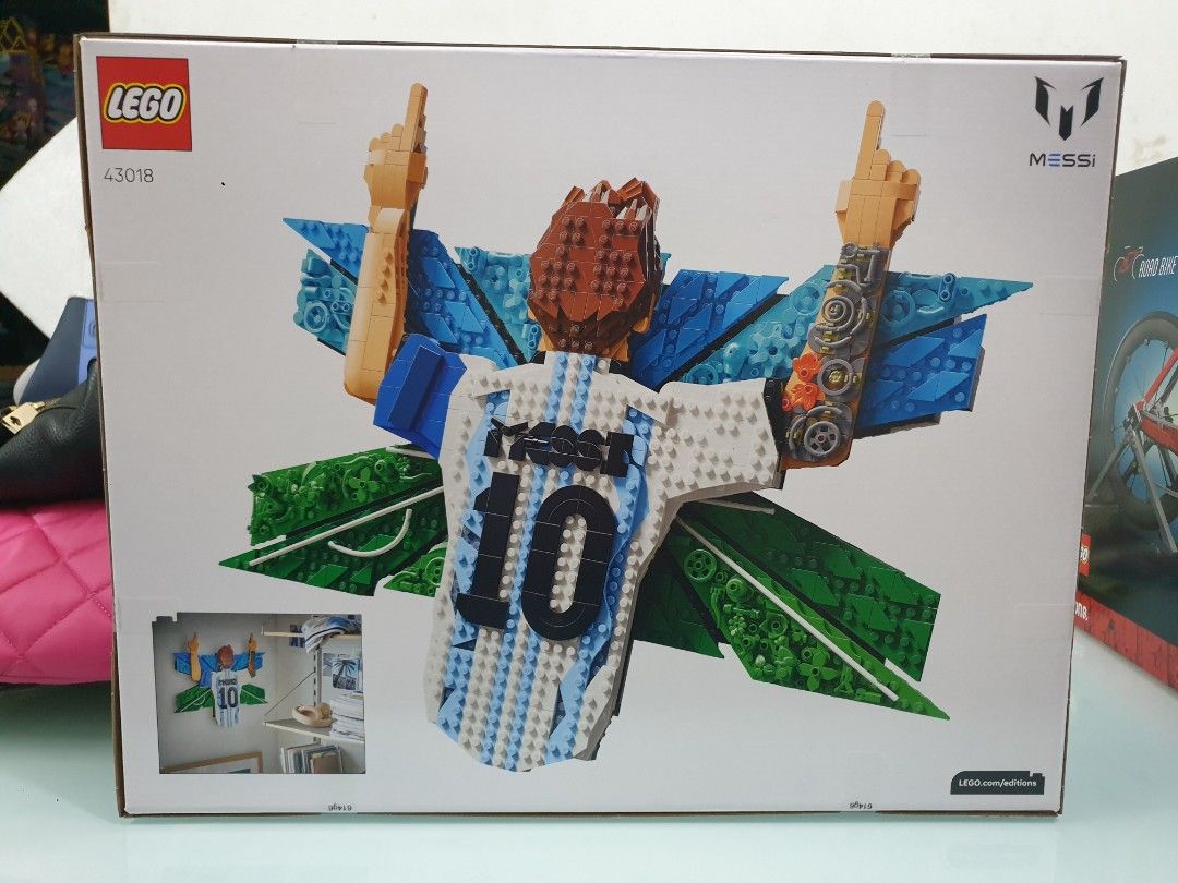 Lego 43018 Lionel Messi Celebration (Category: Lego & Building Sets) located in Manila. Submitted by agsbeagle888 (Listing ID 1467696741, Image 2). Description: We sell various collections of Lego original sets, Technic, Icons, Arts,Star Wars, Harry Potter,Disney, Speed Champions,Architecture,Marvel / DC ,Monkie Kids, Super Mario, Dreamzz, Creator,Ninjago, Sonic The Hedgehog, Minifigures, Lego Keychains Feel free to inquire models that you are in