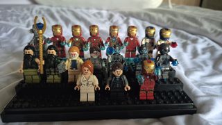LEGO Marvel Iron Man mark 3 Minifigure with arm printing, Toys ...