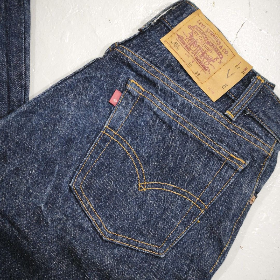 Levis 501 Student (Category: Jeans) located in Balingoan. Submitted by jagnusthrift.ph (Listing ID 1467612552, Image 3). Description: Levis 501 Student Size 28.