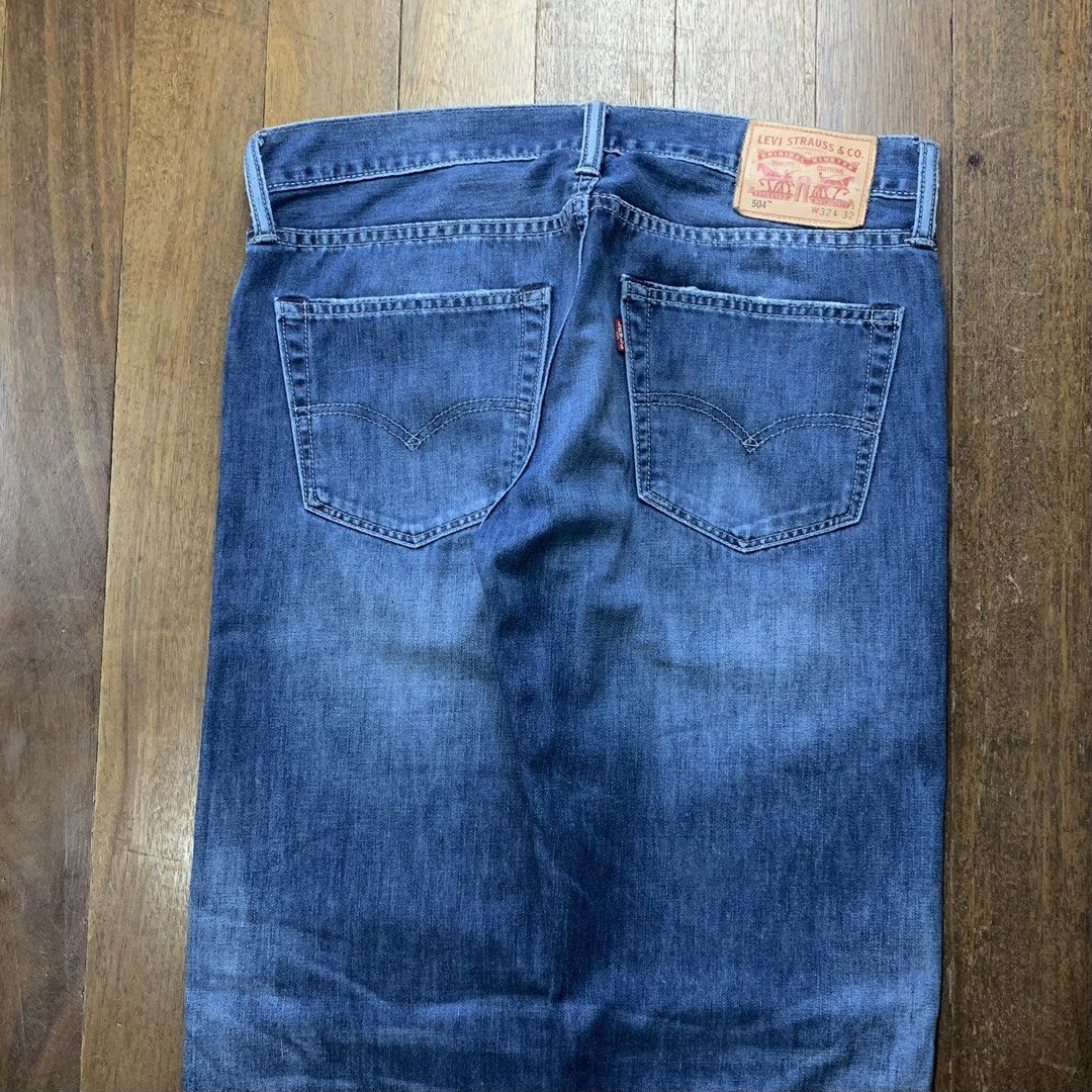 Levis 504 Denim Pants (Category: Jeans) located in Dagupan City. Submitted by _pinkman (Listing ID 1467786775, Image 3). Description: Levis 504 Denim Pants 30-32” waistline 40.5” length 7.5” leg opening no issue .