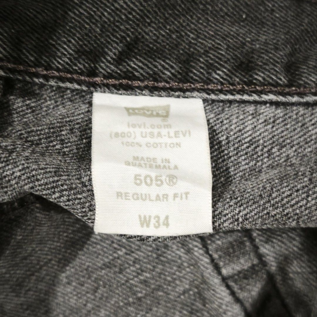 Levis 505 Regular Fit (Category: Shorts) located in Balingoan. Submitted by jagnusthrift.ph (Listing ID 1467615875, Image 3). Description: 505 Levis size 34 on tag.