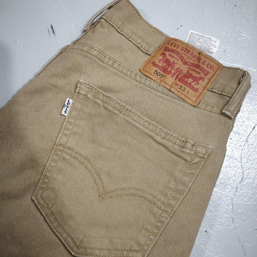 Levis 505 Shorts (Category: Shorts) located in Balingoan. Submitted by jagnusthrift.ph (Listing ID 1467614887, Image 2). Description: Size 33 on tag.