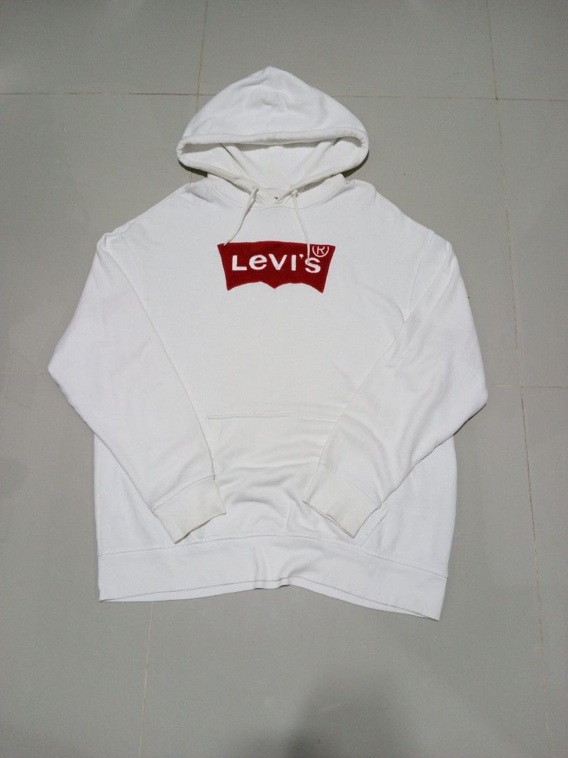 Levis hoodie jacket (Category: Coats, Jackets and Outerwear) located in Manila. Submitted by _t20hrift (Listing ID 1467603763, Image 2). Description: levis hoodie jacket Size • Large 25 | 30 Dimension.