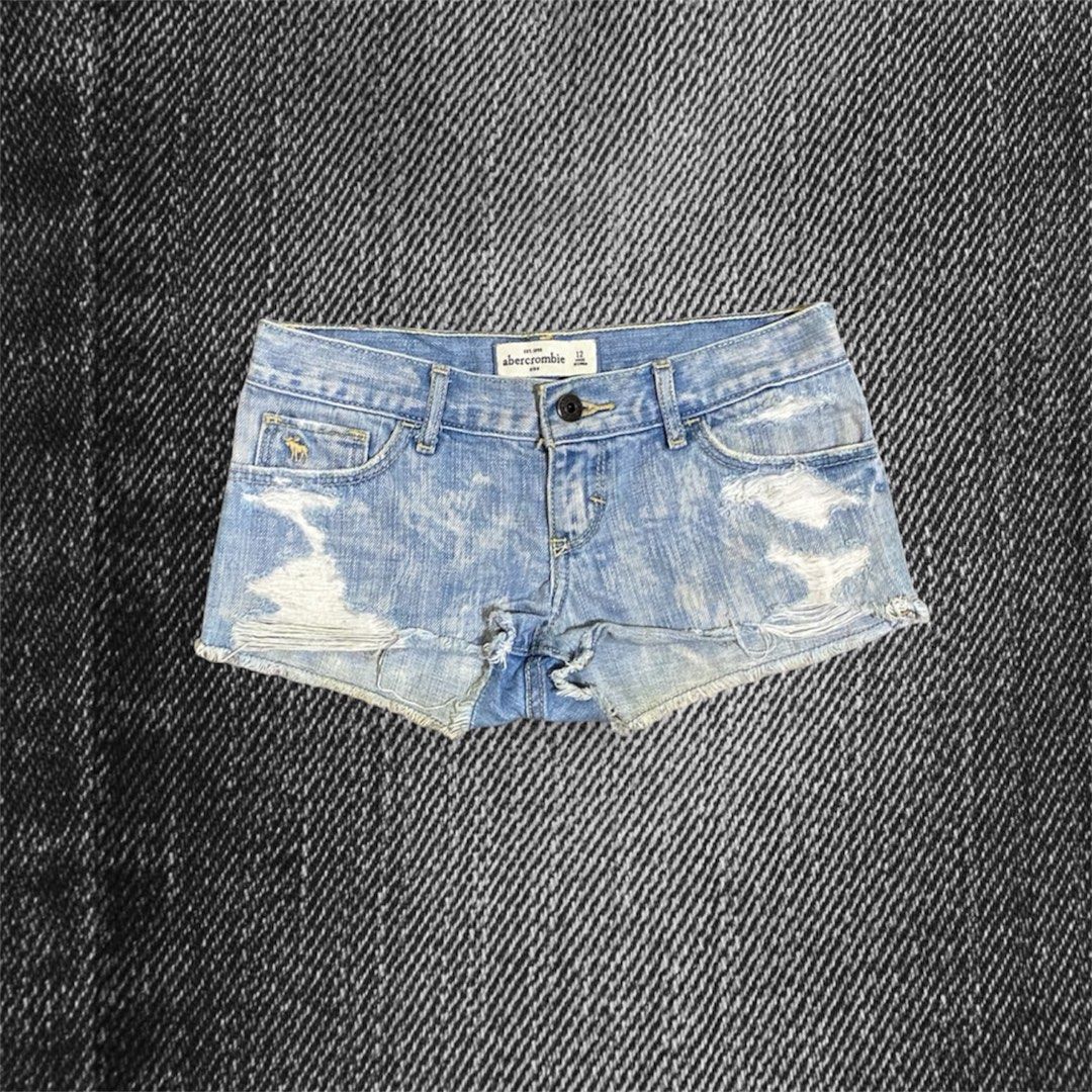 Light Denim Abercrombie&F (Category: Shorts) located in Caloocan City. Submitted by blairbyysha (Listing ID 1467792677, Image 1). Description: Size 24-25 Length 8 .