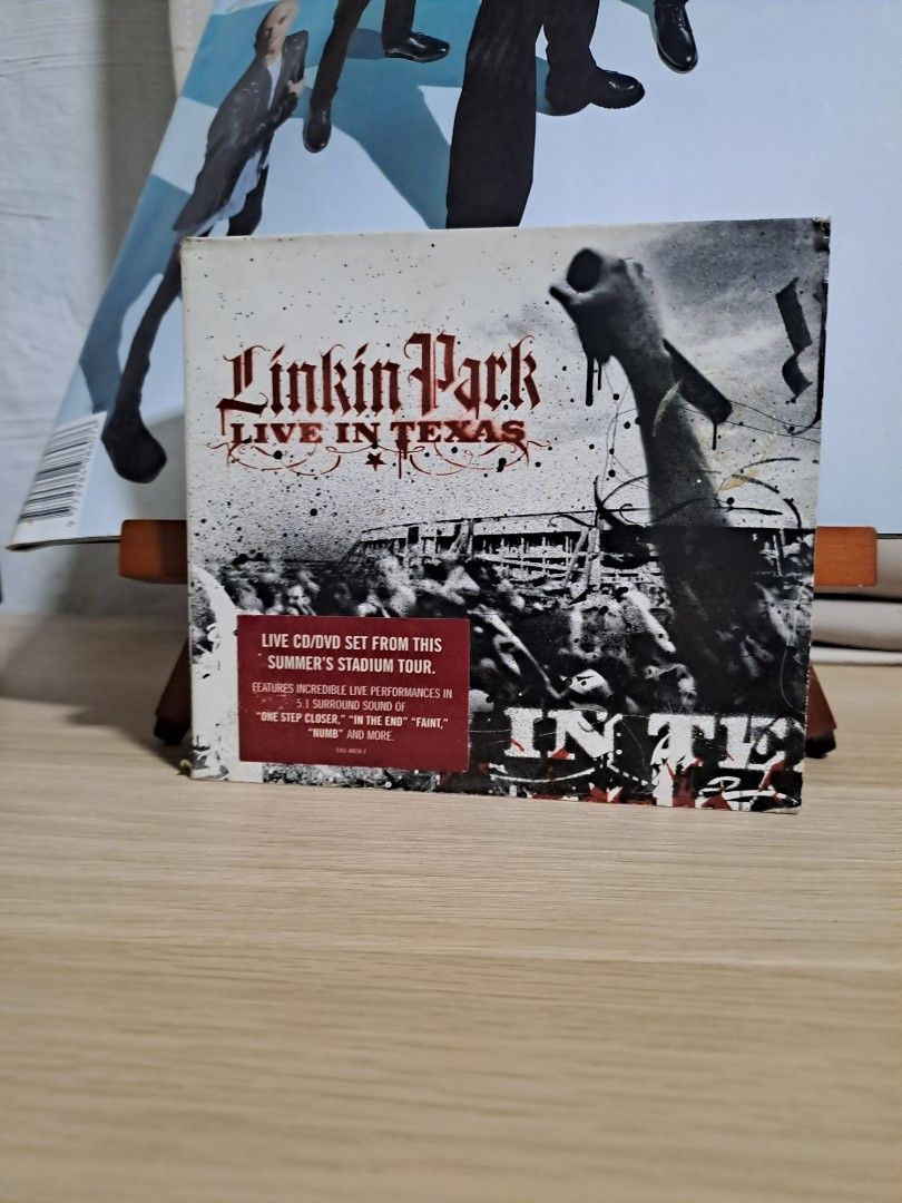 Linkin Park Live In Texas CD DVD Set (Category: CDs & DVDs) located in Las Pinas. Submitted by cobieshop (Listing ID 1467754353, Image 1). Description: - Item: Linkin Park Live In Texas Album (CD + DVD) - Tour: Summer Stadium Tour - Hits: Includes live versions of One Step Closer, In The End, and Numb.