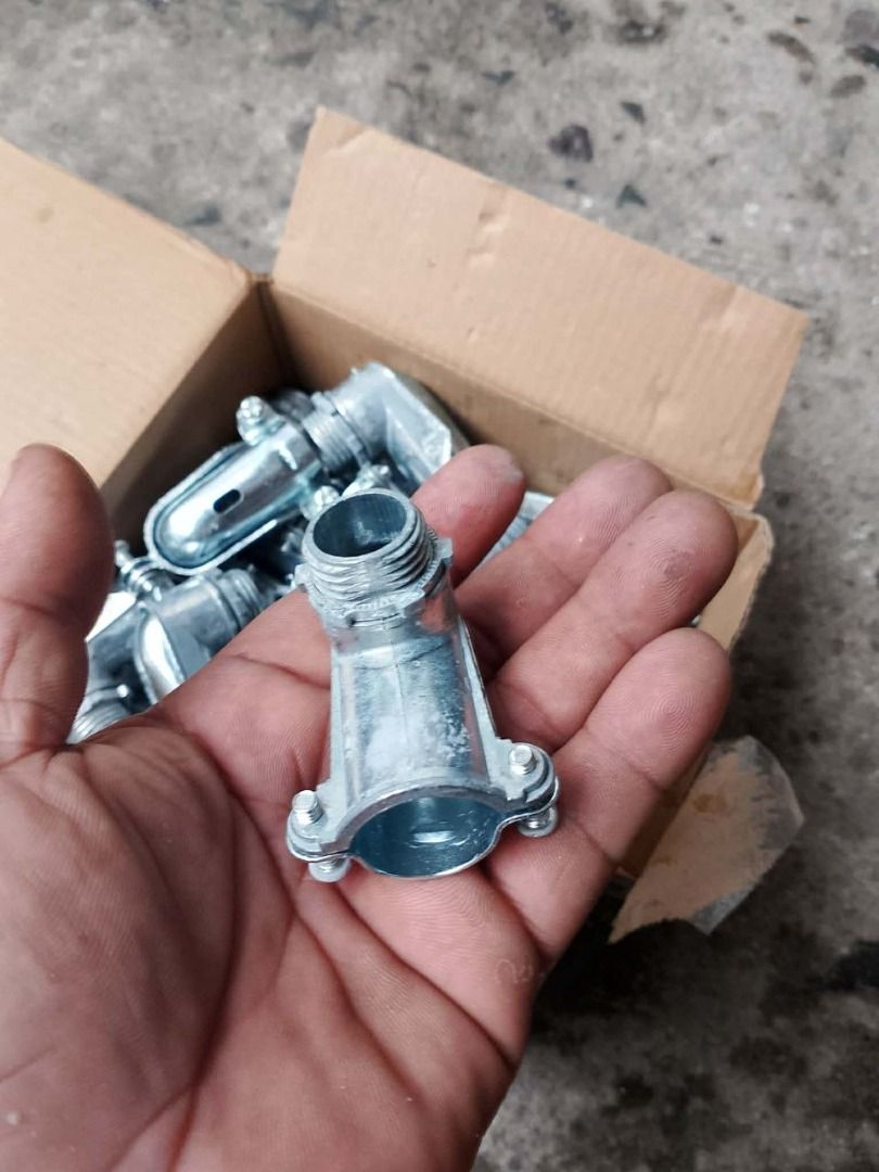 Liquid Tight Angle Connector Specs: 1/2" (Category: Everything Else Others) located in Manila. Submitted by joeyroque09 (Listing ID 1467692052, Image 3). Description: Liquid Tight Angle Connector Specs: 1/2".