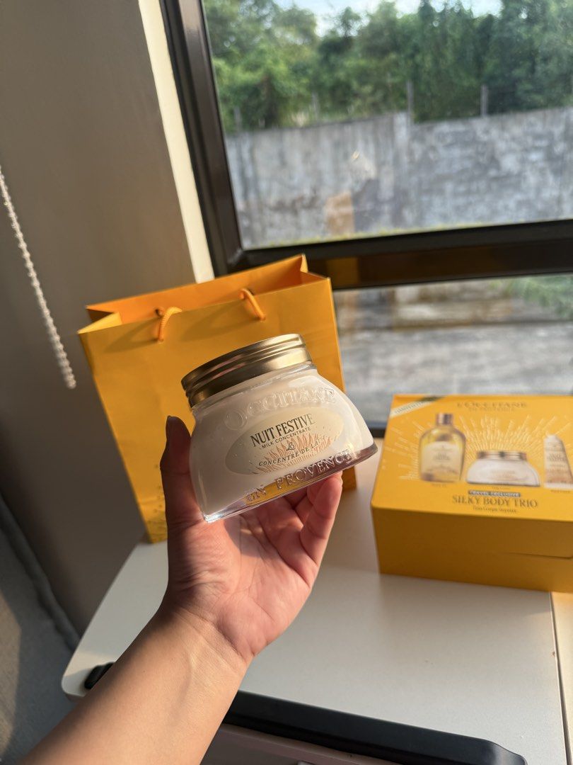 Loccitane milk concentrate (Category: Face Care) located in Imus. Submitted by diana2999 (Listing ID 1467701245, Image 2). Description: 200ml Brand new .