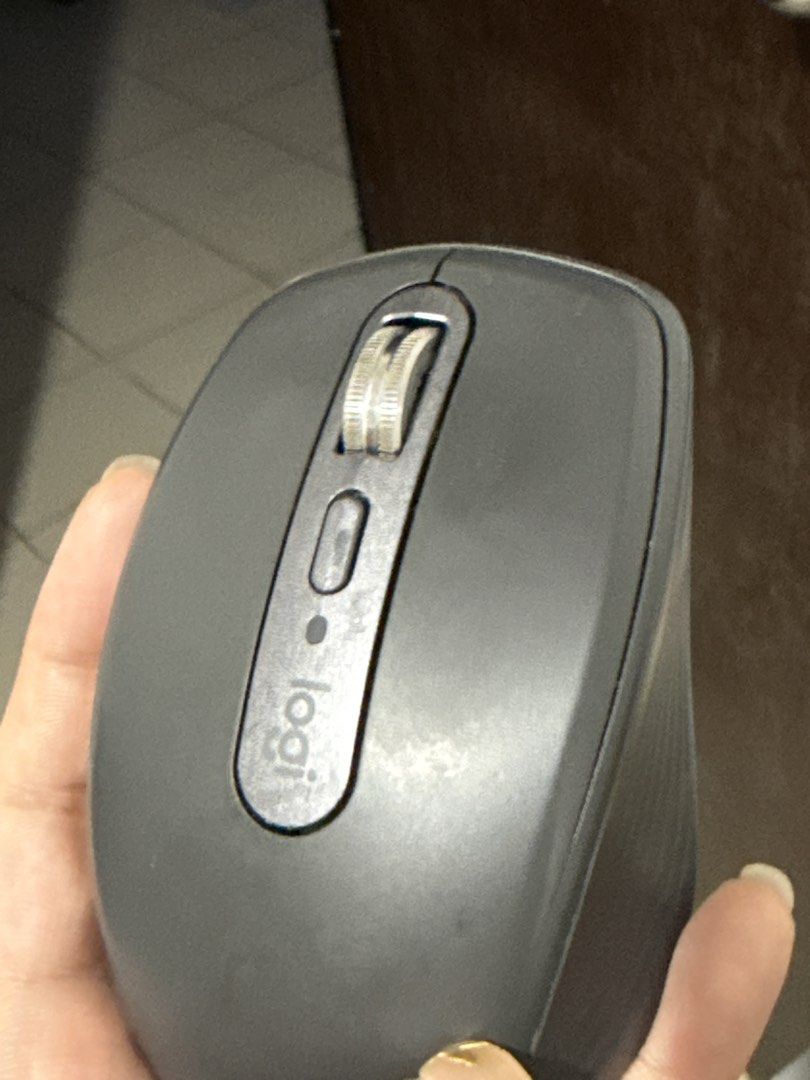 Logitech MX Anywhere 3S Wireless Mouse (Category: Mouse & Mousepads) located in Caloocan City. Submitted by konmariwithcy (Listing ID 1467717256, Image 3). Description: Selling my Logitech MX Anywhere 3S wireless mouse. * Original Logitech mouse * Wireless connectivity * Box included, but it is from another MX Anywhere unit * w/ Charger * Defect: Left-click button has a delay and is sometimes unresponsive * Selling as-is RFS: Decluttering..
